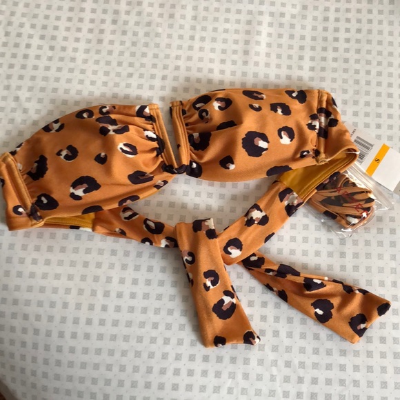 Red Carter High Waisted Two Piece - Picture 3 of 3